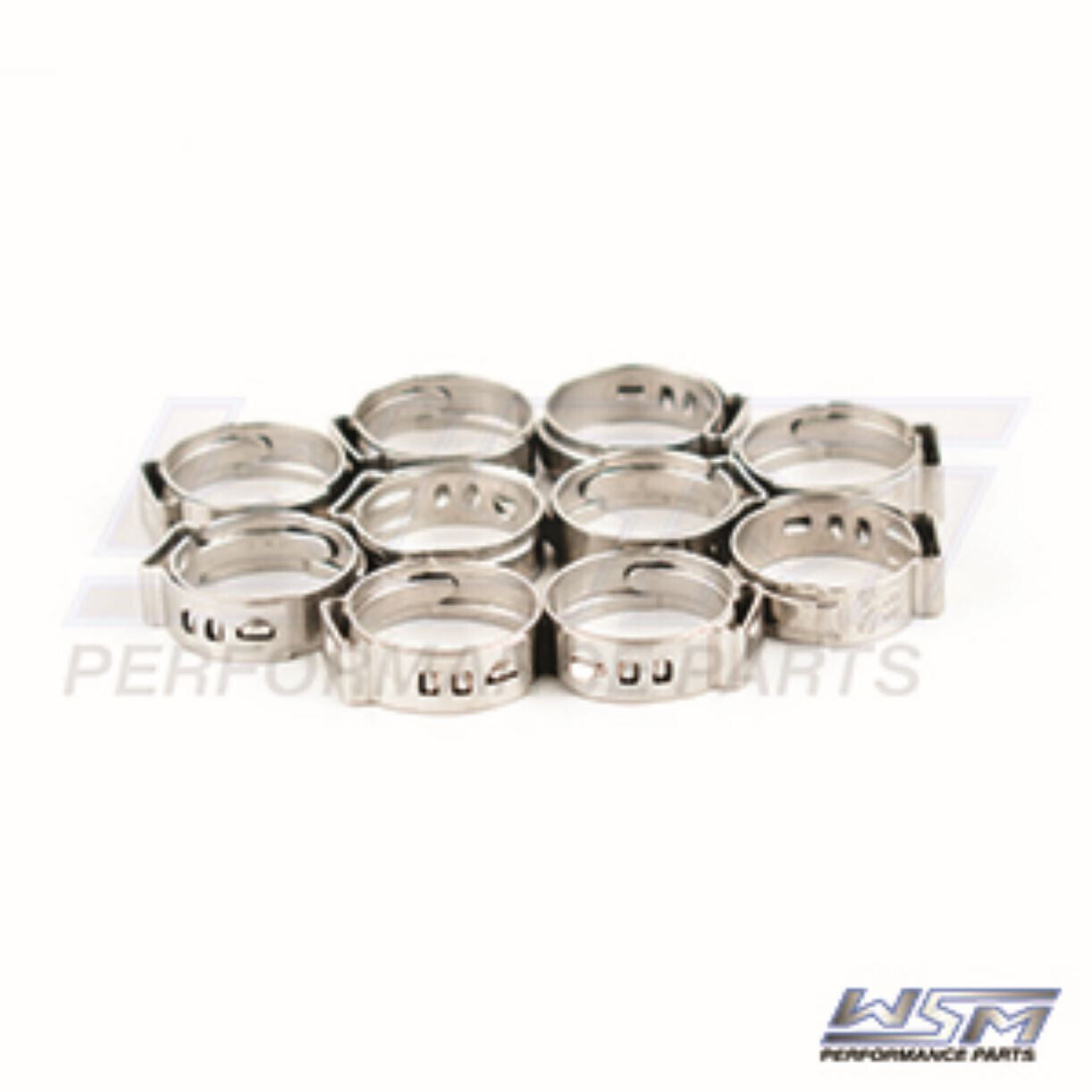 WSM - Hose Clamp, Oetiker 015.3mm-018.5mm 10 Pack - 13-162-46, 0346150, 18-9140