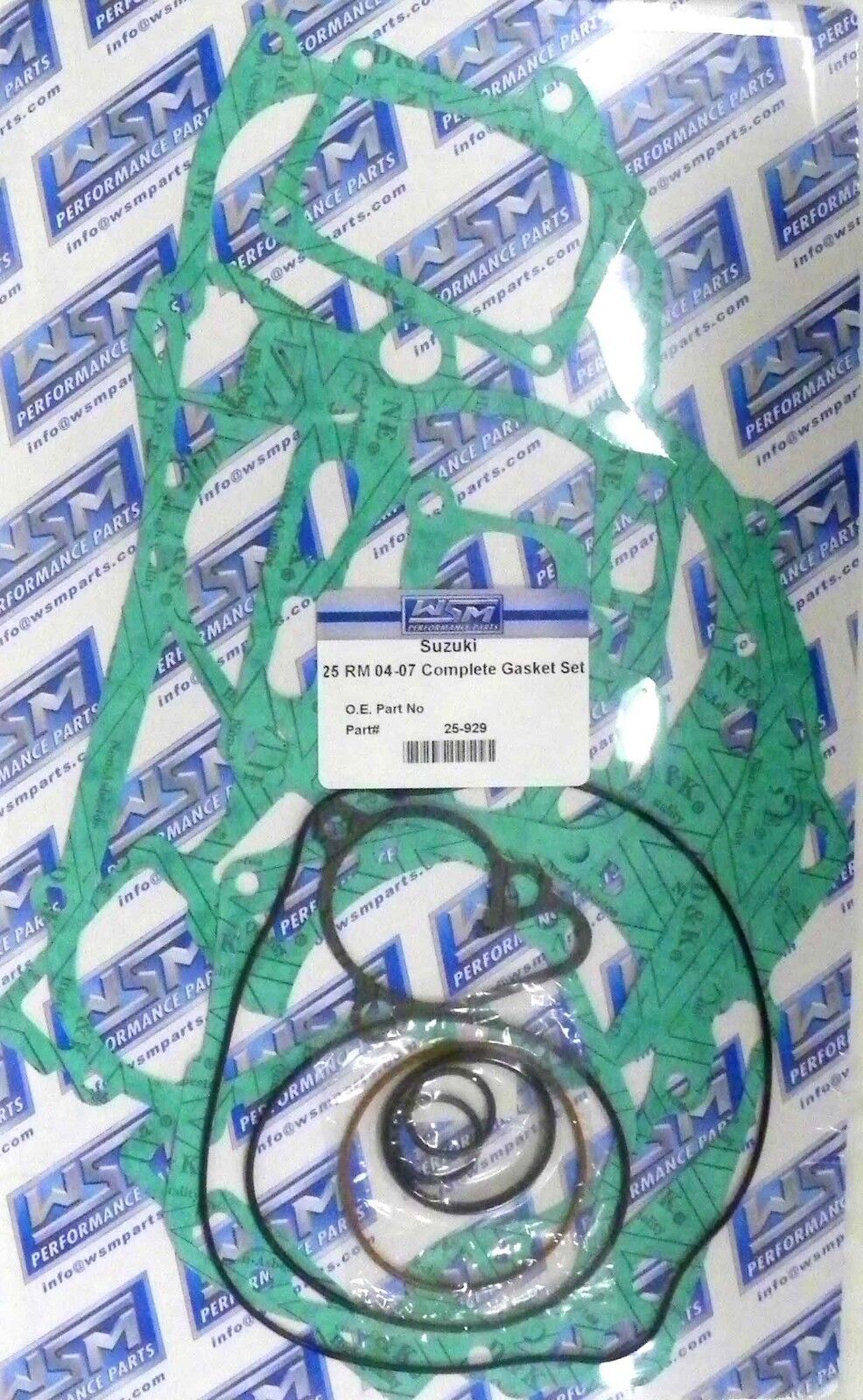 WSM Gasket Kit, Complete 125 RM '04-'08 - 25-929, 11401-36830, 11401-368