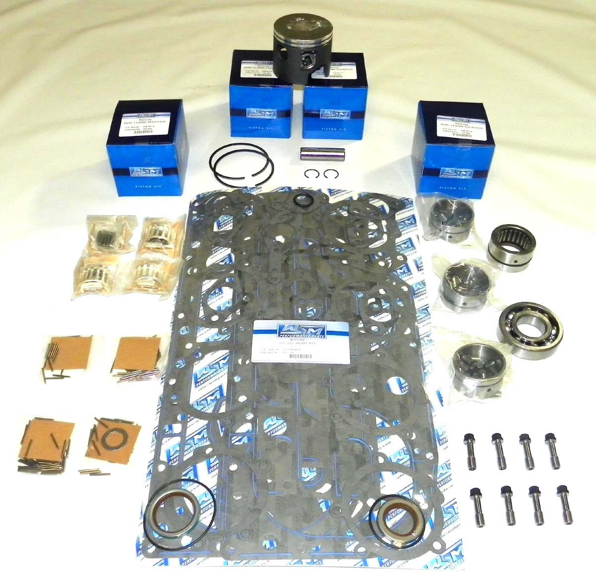 Mercury 100 - 125 Hp 4 Cyl(Top Guided) Rebuild Kit  .010 SIZE 3.510" - 100-40-21