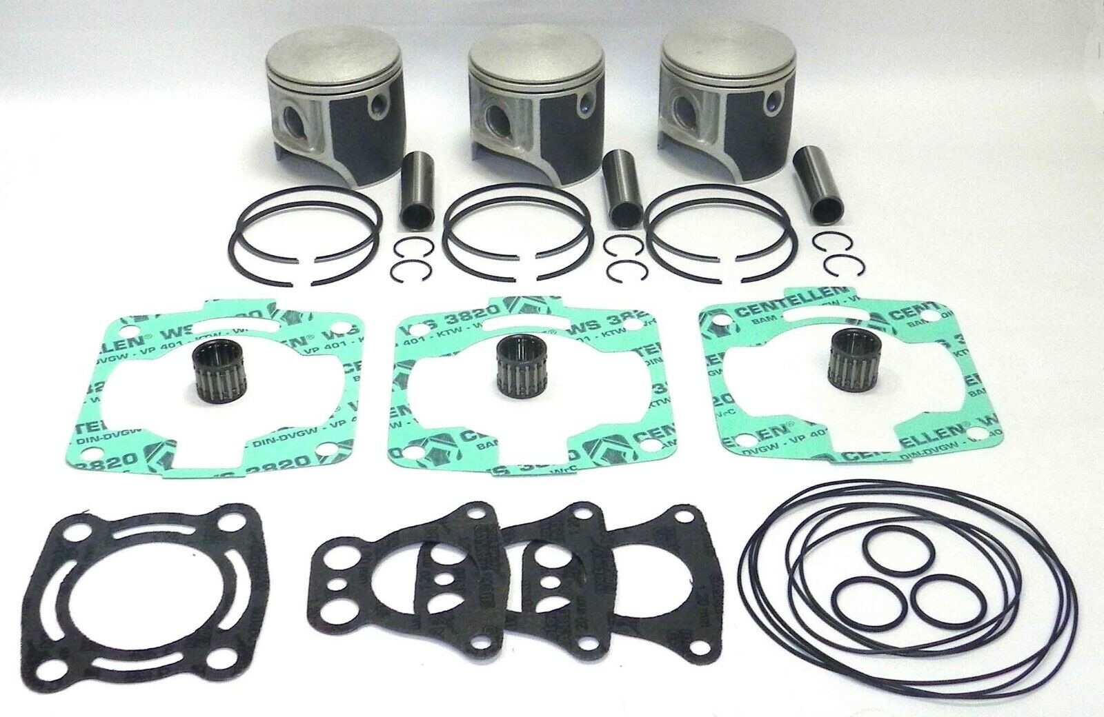 Polaris 1050 Platinum Piston Top End Rebuild Kit - .75mm - 010-832-23p OE 22016