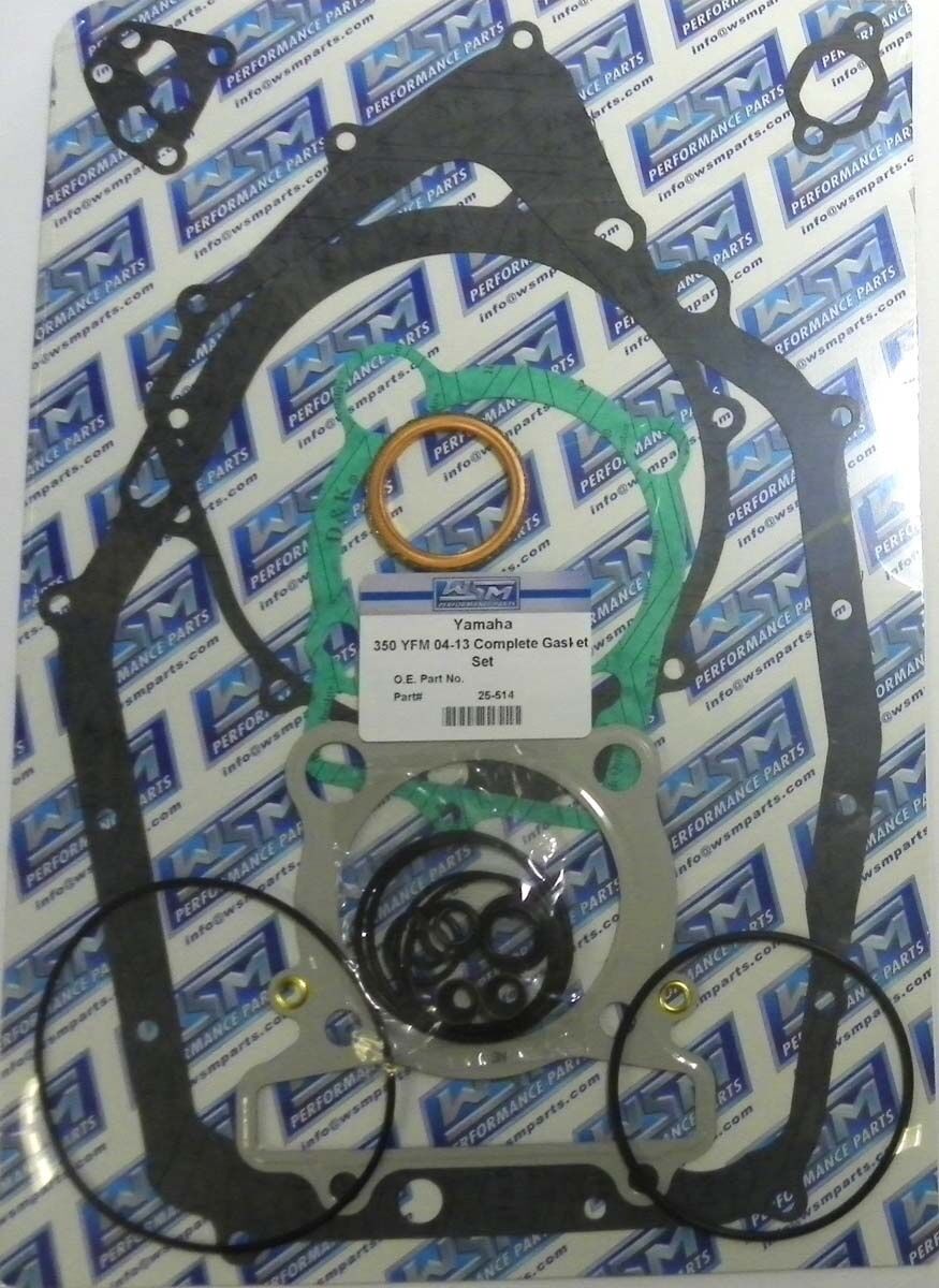 WSM YAMAHA 350 / 400 COMPLETE ATV GASKET KIT 25-514