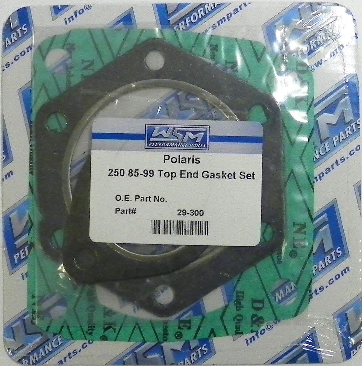 WSM POLARIS 250 TOP END GASKET KIT '86-'06, ATV 29-300