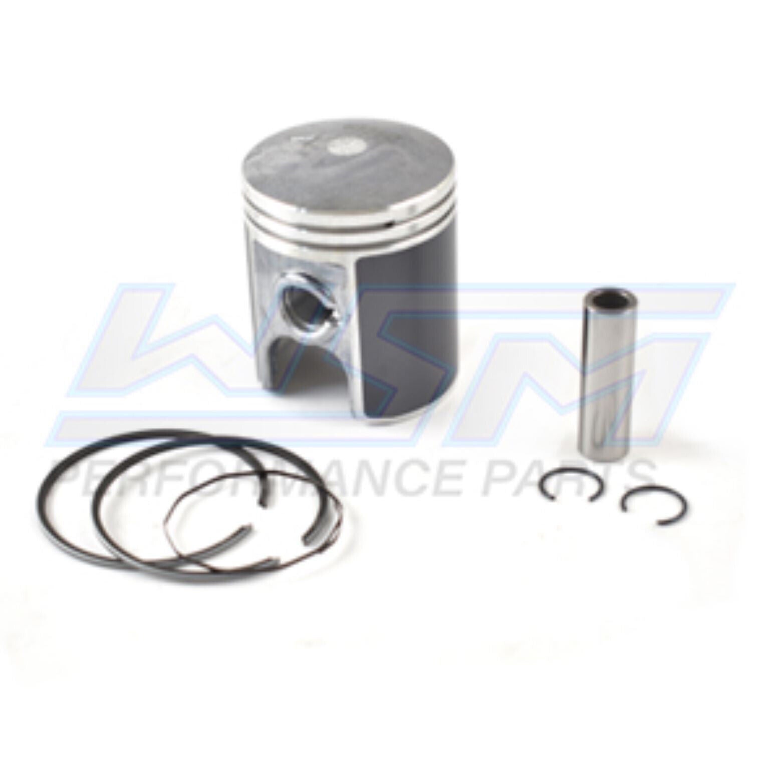 WSM Piston Kit Kawasaki / Suz 80 KFX LT 87-06 1mm Over - 50-249-07K, 12100-40B00