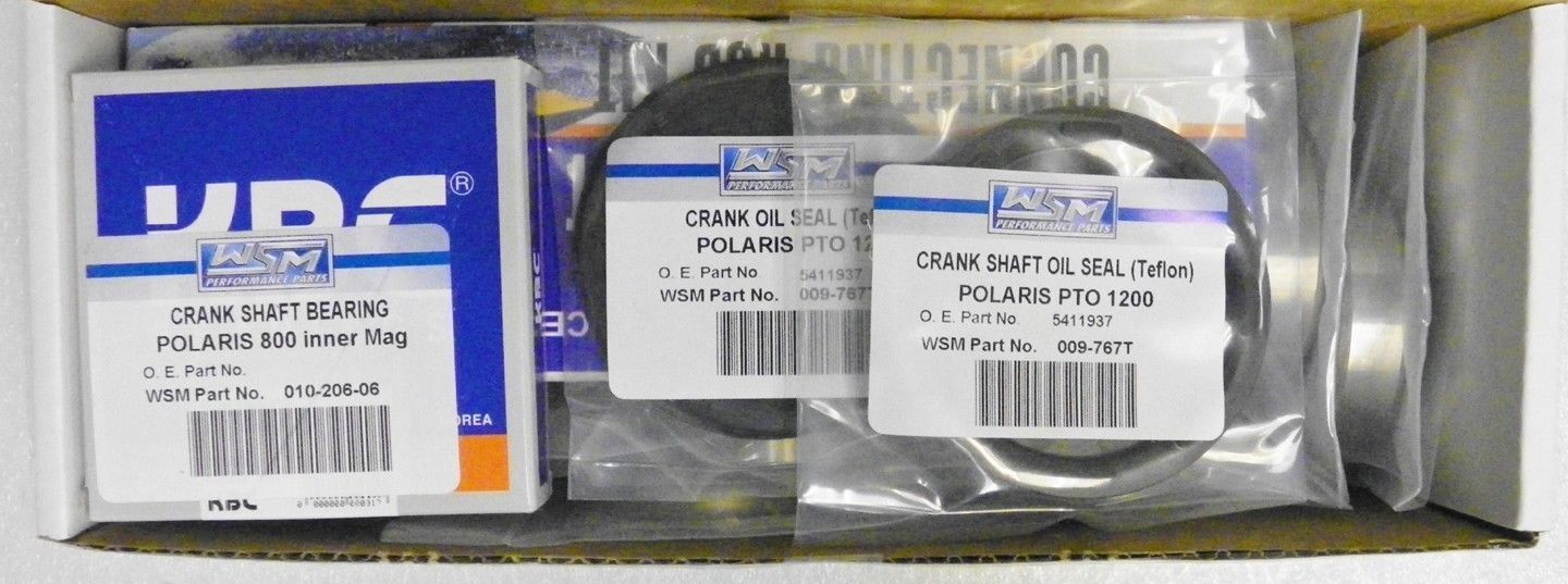 WSM Polaris 800 Virage Crank Shaft / Connecting Rod  Rebuild Kit PWC 010-336