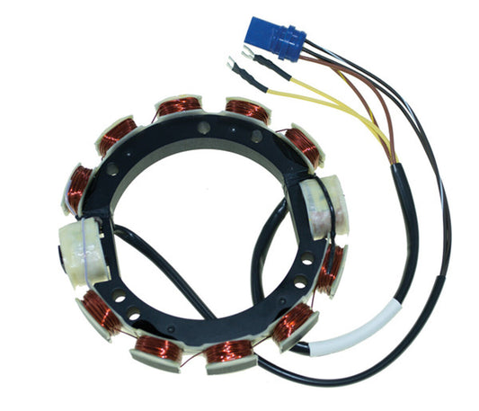 WSM Johnson / Evinrude 150 / 175 Hp 1989-1991 9 Amp Stator - 173-3837