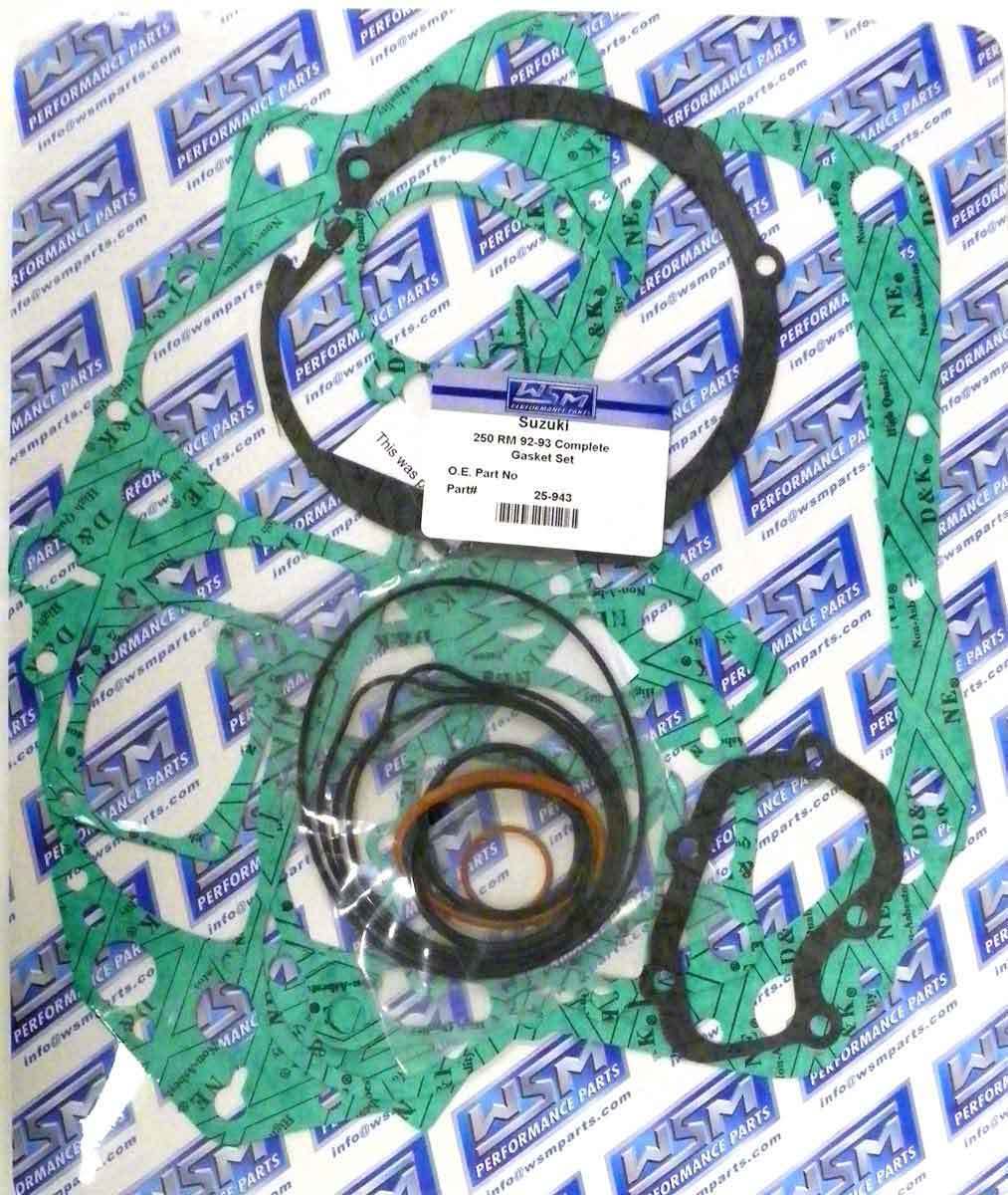 WSM Gasket Kit, Complete: 250 RM '92-'93 - 25-943