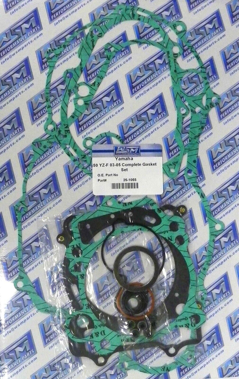 WSM Gasket Kit, Complete: Yamaha 450 YZ-F '03-'05 - 25-1055