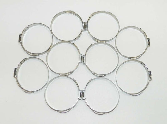 WSM Sea-Doo 580-951 Pto Rubber Boot Clamp Large Side 10 Pack - 13-162-76