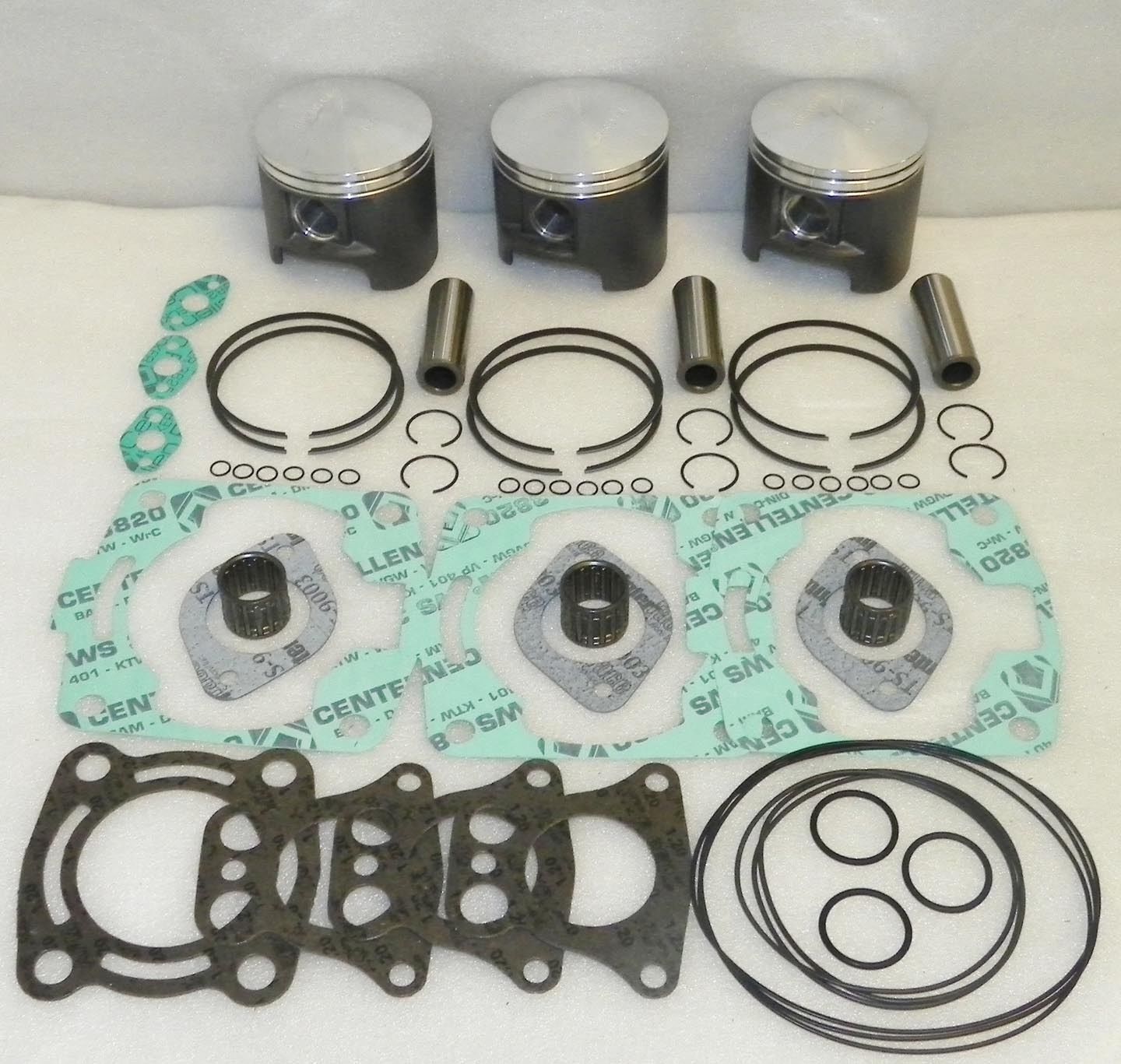 Polaris 1200 Platinum Piston Top End Rebuild Kit 010-835-21P - .25mm OE 2201452