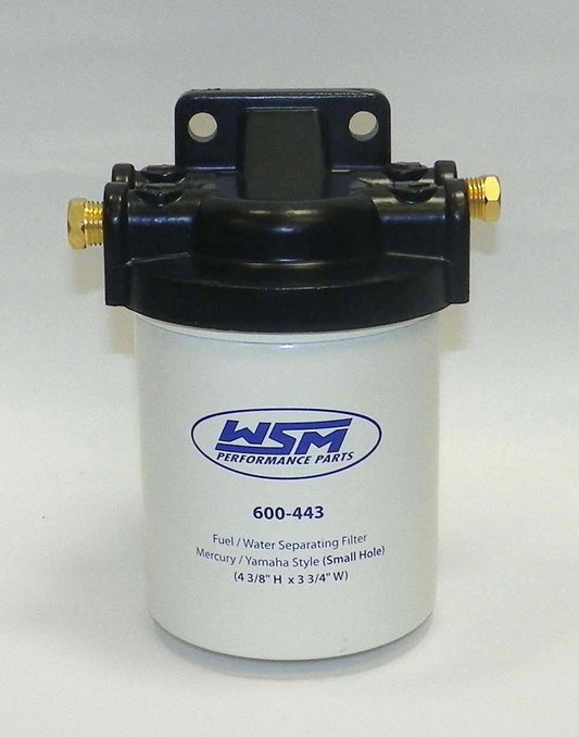 WSM Mercury / Yamaha Fuel Water Seperator Kit 21 Micron 1/4 npt -600-443K