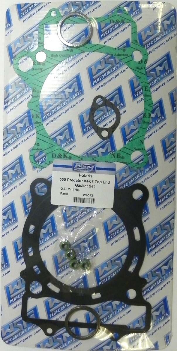 WSM POLARIS 500 TOP END GASKET KIT 29-312