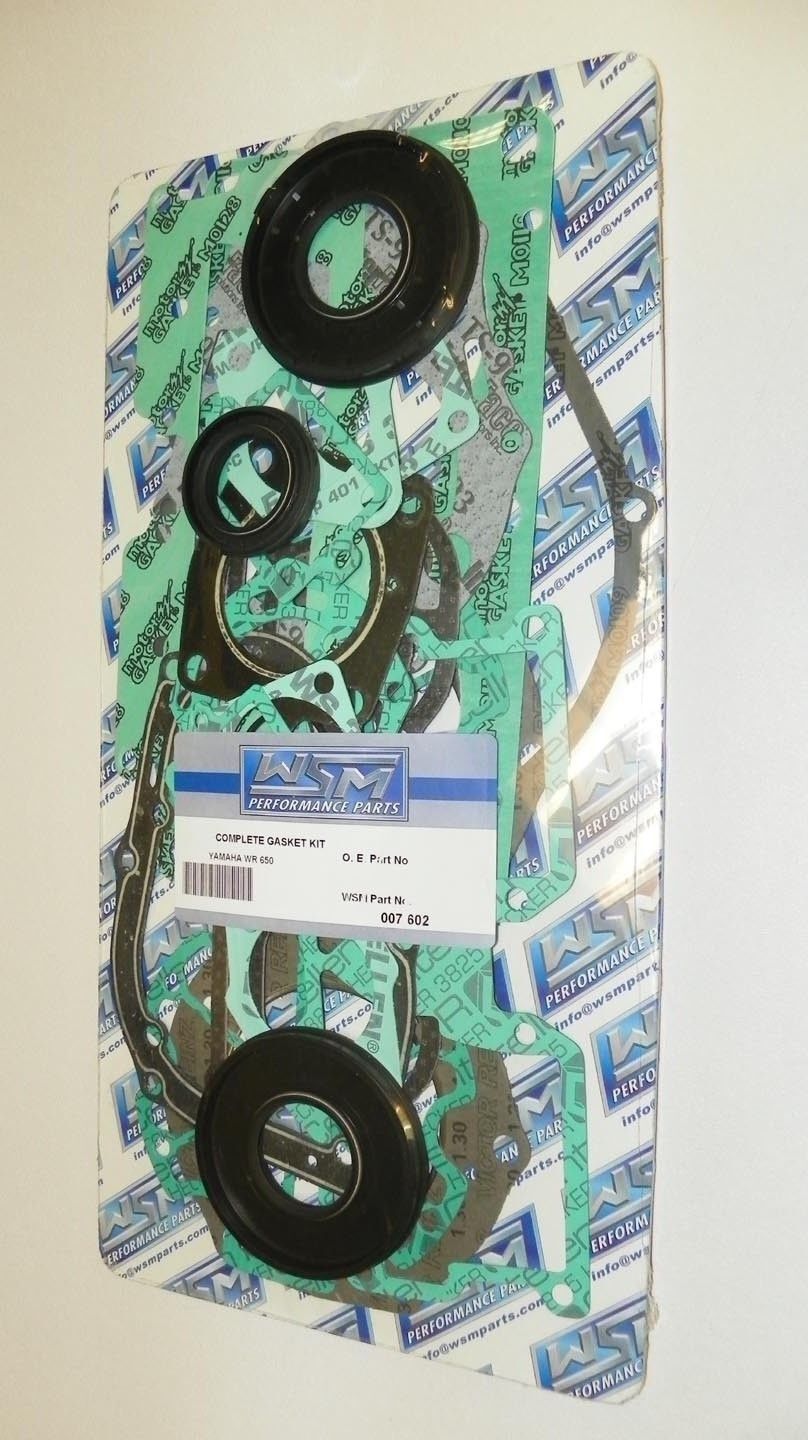 WSM YAMAHA 650 LX / WR III 91-93 Complete Gasket and Seal Kit 007-602, 6M6-11193