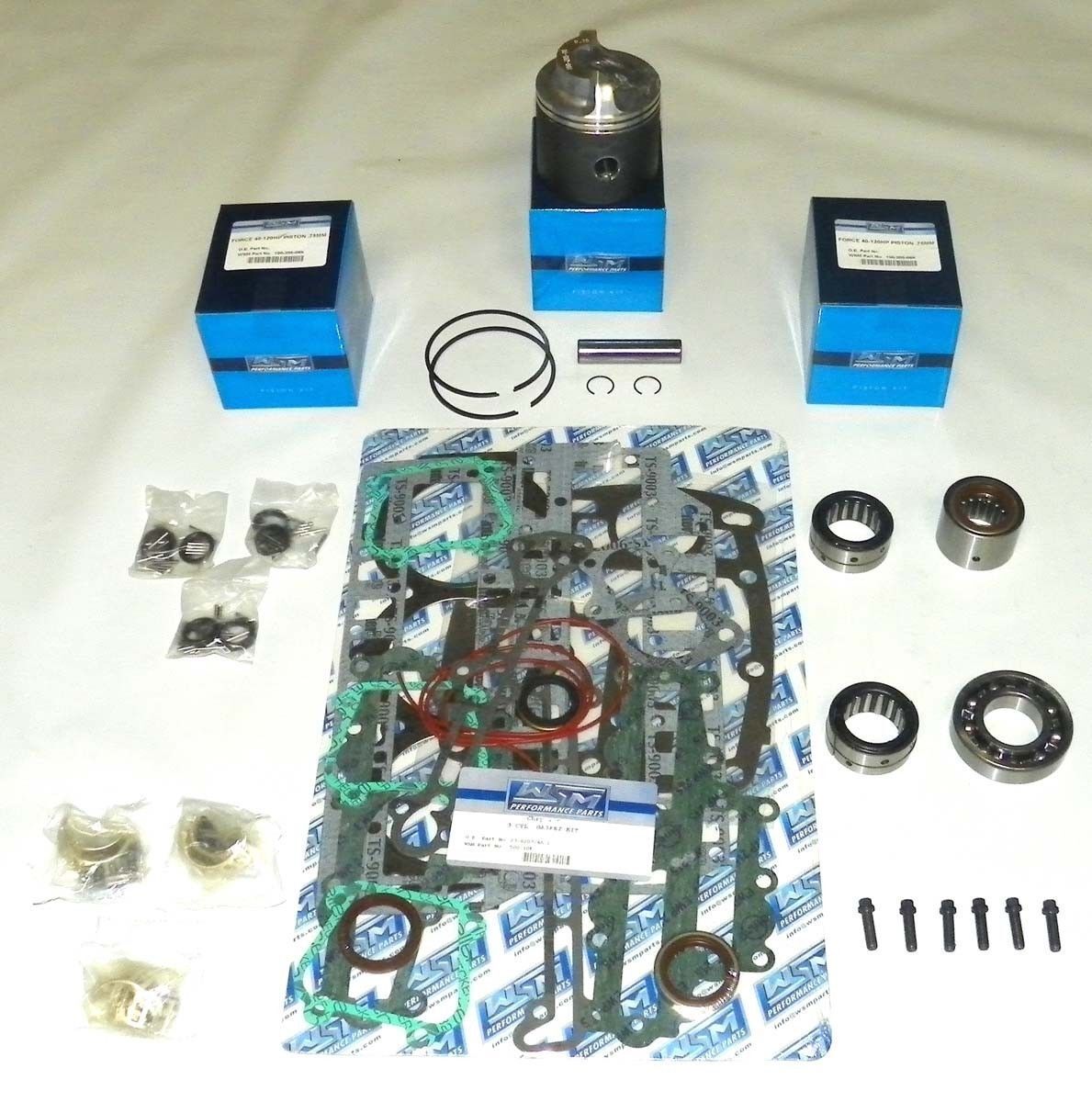 Chrysler / Force 70 Hp (Bottom Guided) Rebuild Kit - .040 SIZE 3.415" 100-205-14