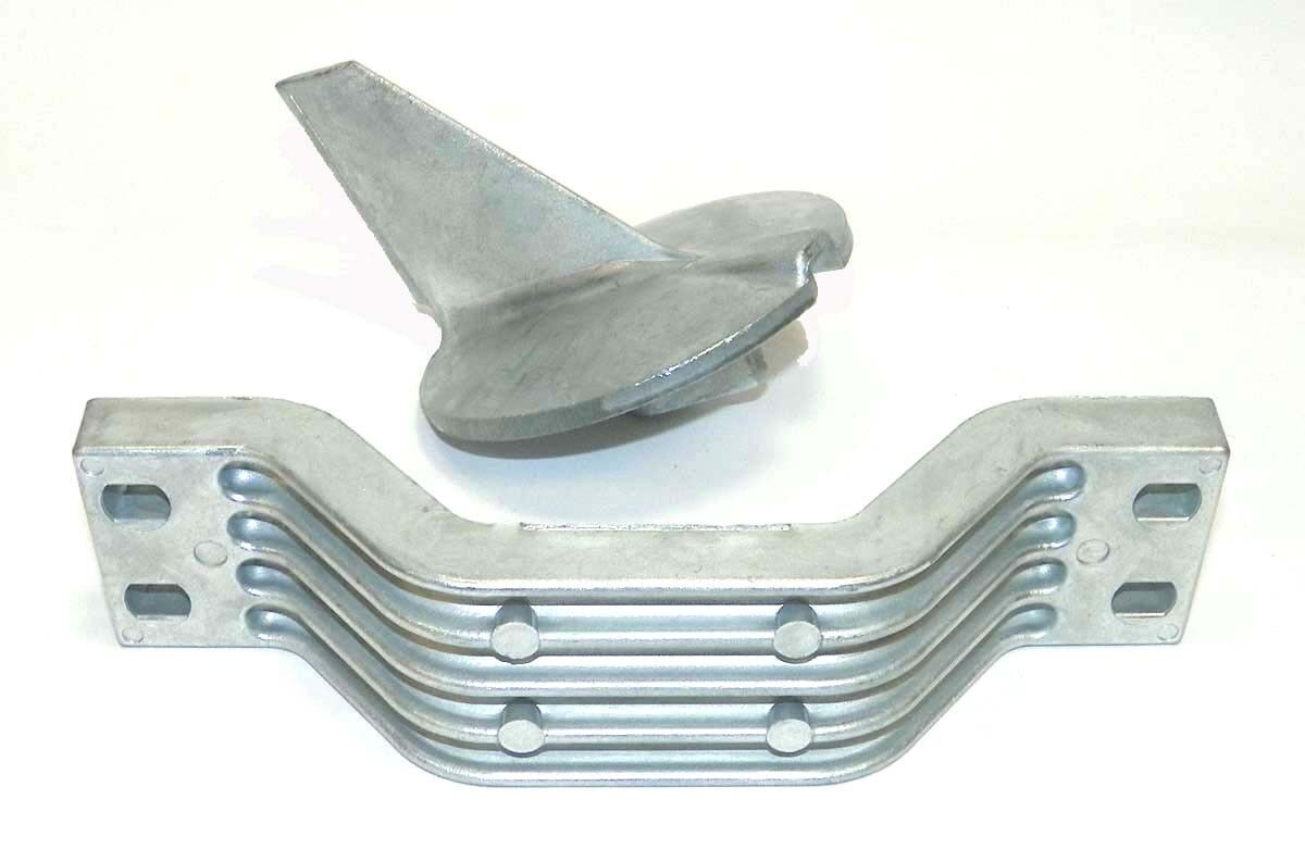TECNOSEAL Yamaha 200-250 Hp Zinc Anode Kit 455-21104, 61A-45371-00-00