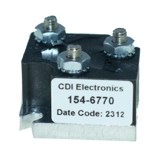 CDI Mercury 7.5-350 Hp Rectifier/Regulator -154-6770, 332-2910A3, 62351A1, 78614