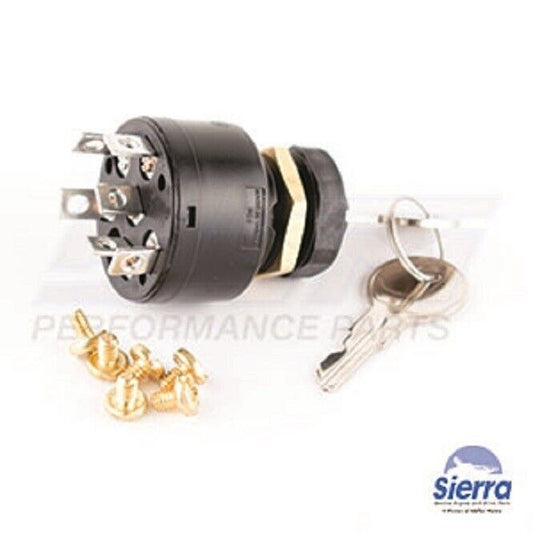 SIERRA IGNITION SWITCH MERCURY / MARINER 30 - 300 HP - MP41000, 87-17393, 87-881