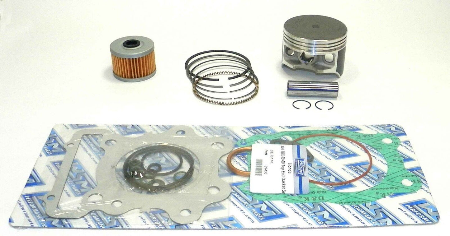 Honda 300 TRX / TRX-FW 1988-2000 Top End Rebuild Kit ATV 54-223-13 - .75mm