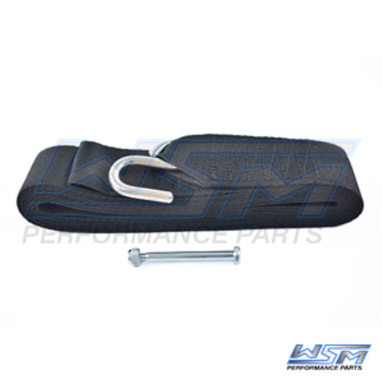 WSM Trailer Winch Strap 2'' x 15' w/ Stainless Hook - 650-155, 59816, 7-59816