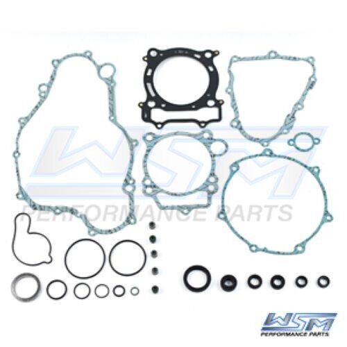 WSM Gasket Kit, Complete: Yamaha 450 YFZ '04-'13 W / Oil Seals - 25-522-OS