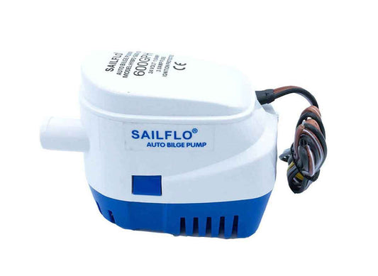 WSM Automatic Bilge Pump - 600 GPH - 3/4 in. hose - 1000-BP600A
