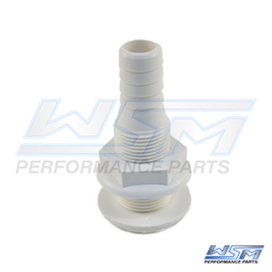 WSM Thru Hull Fitting: 3/4'' Nylon -  3 1/2" Long - 650-330,  57222