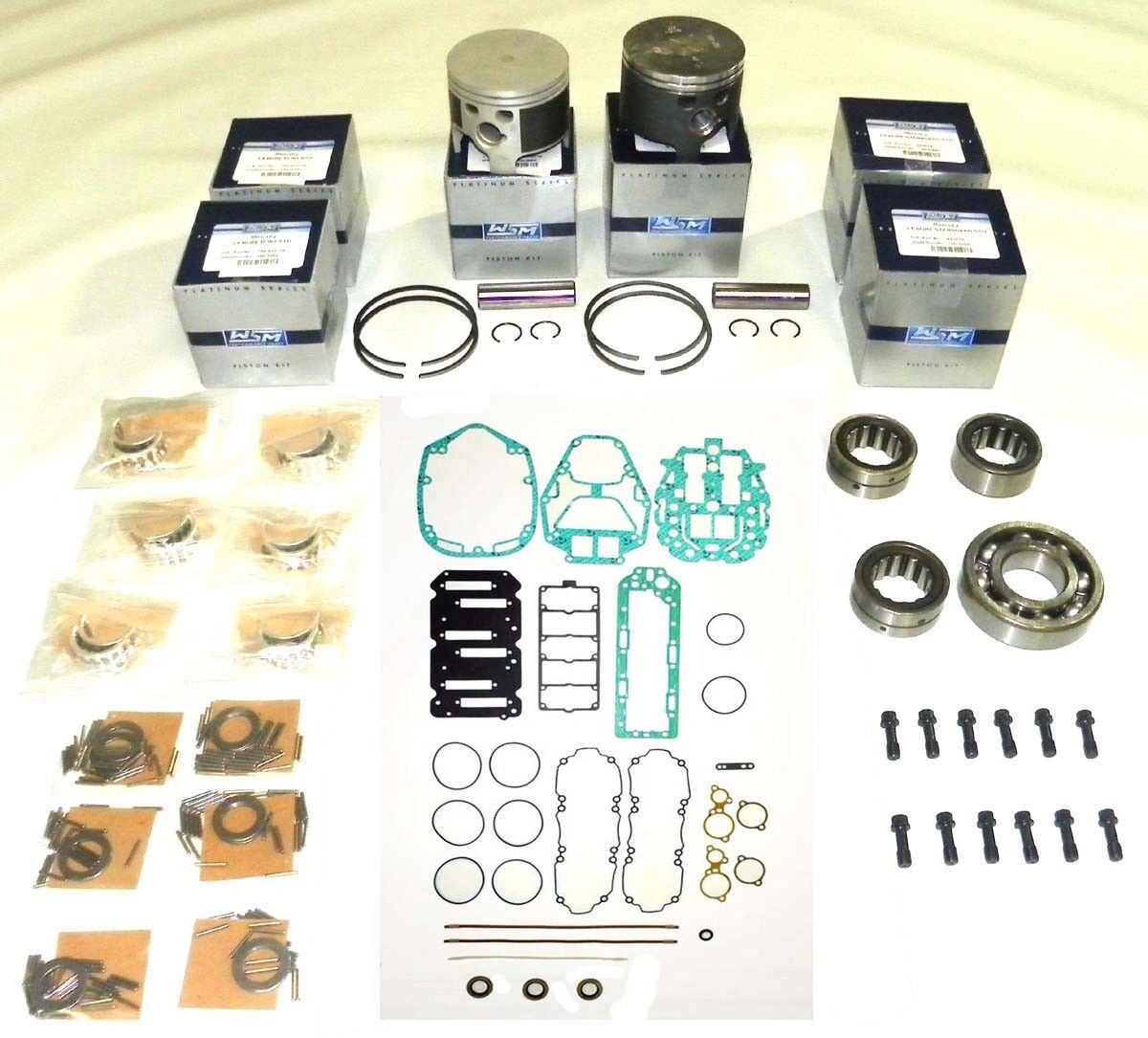 Mercury 200 Hp 2.5L O-ring Head Power Head Rebuild Kit - .040 - 100-20-24