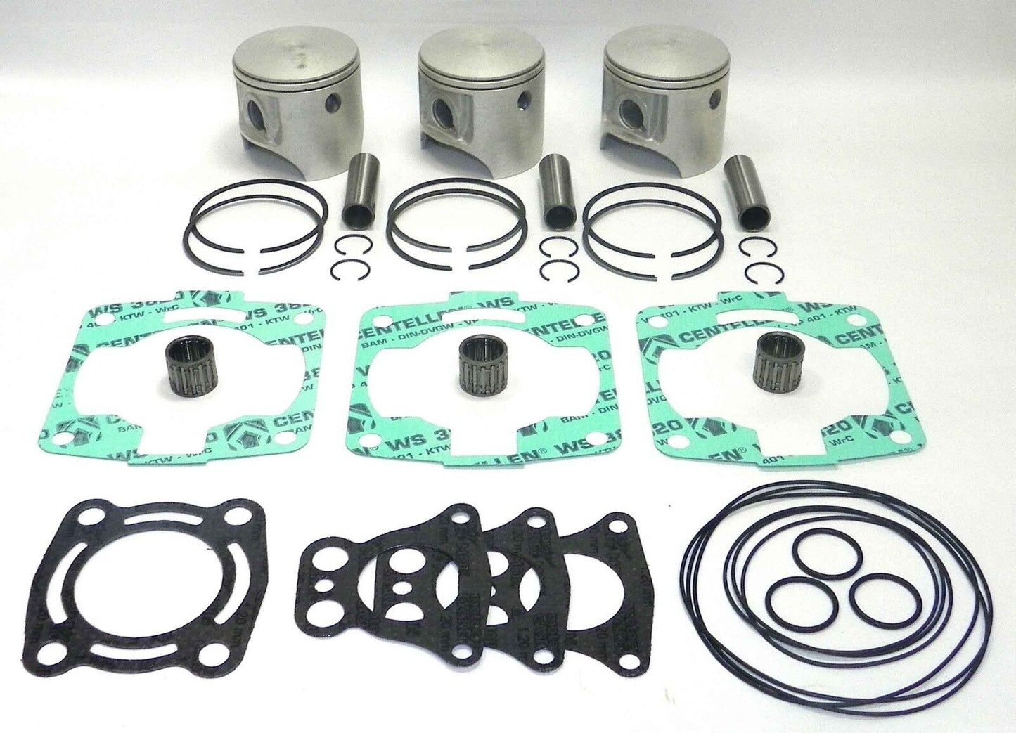 Polaris 1050 Piston Top End Rebuild Kit '96-'02, 010-832-21 - .25mm OE 2201626