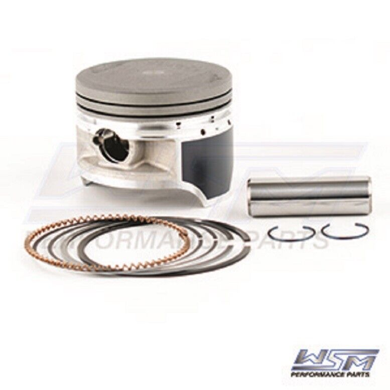 WSM PISTON KIT: KAWASAKI 220 BAYOU 1998-'02 .25MM OVER - 50-250-04K, 13001-1282