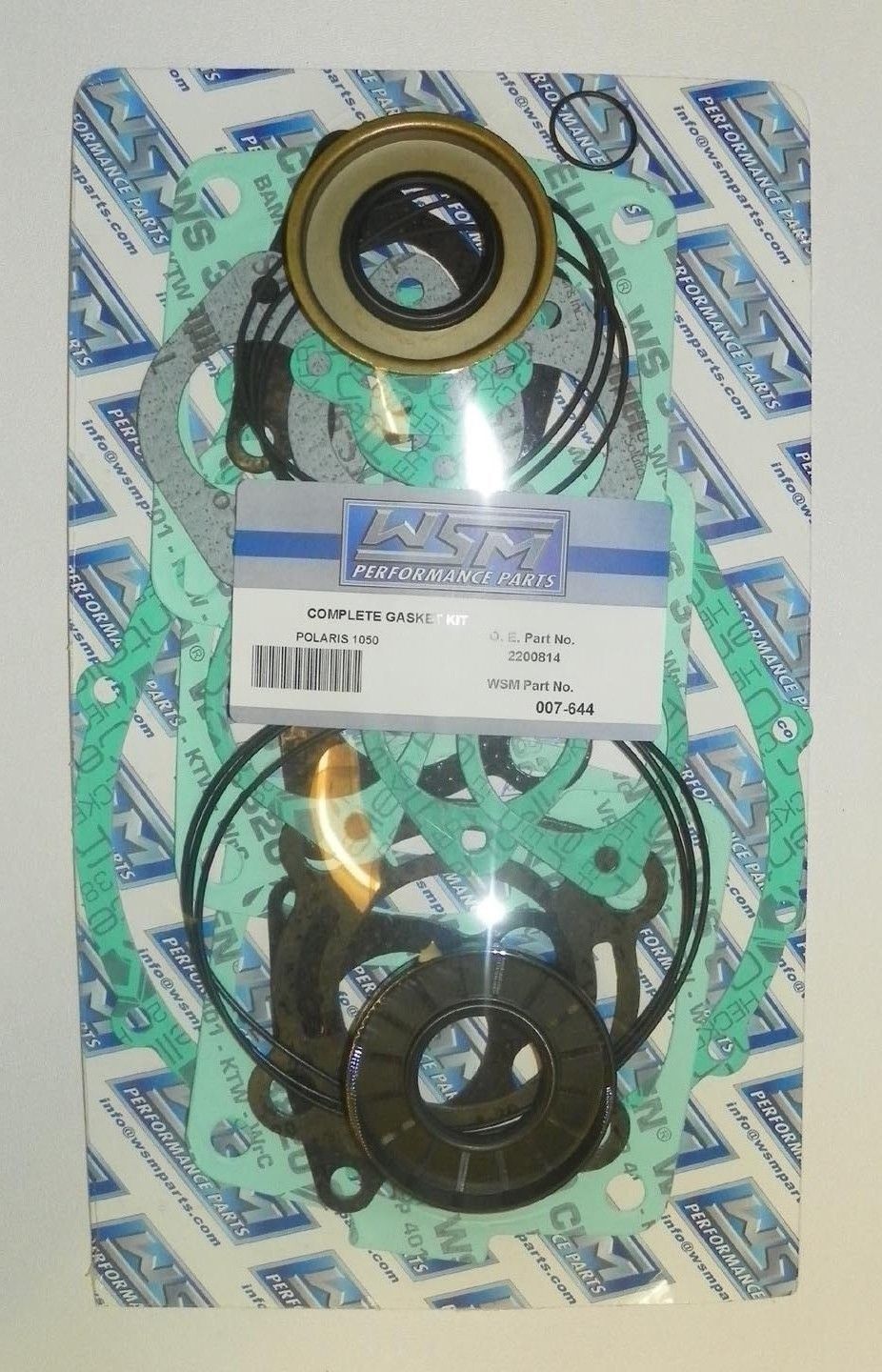 WSM Polaris 1050 Complete Gasket & Seal Kit '97-'99, 007-644, 2200883, 2200920