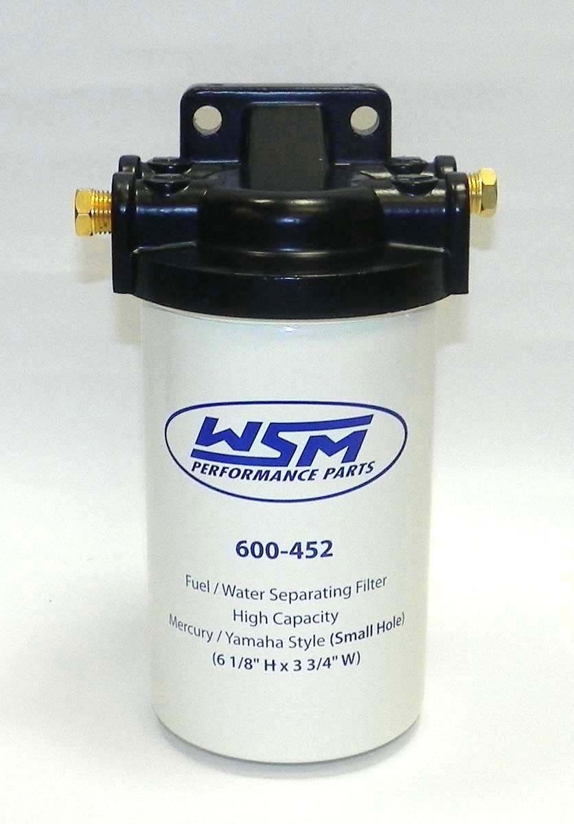 WSM Yamaha Fuel Water Seperator Kit 10 Micron 1/4 npt -600-452K