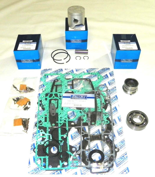 WSM Yamaha 60 / 70 Hp 3 Cyl. Power Head Rebuild Kit 100-255-11 - .010 SIZE 2.844