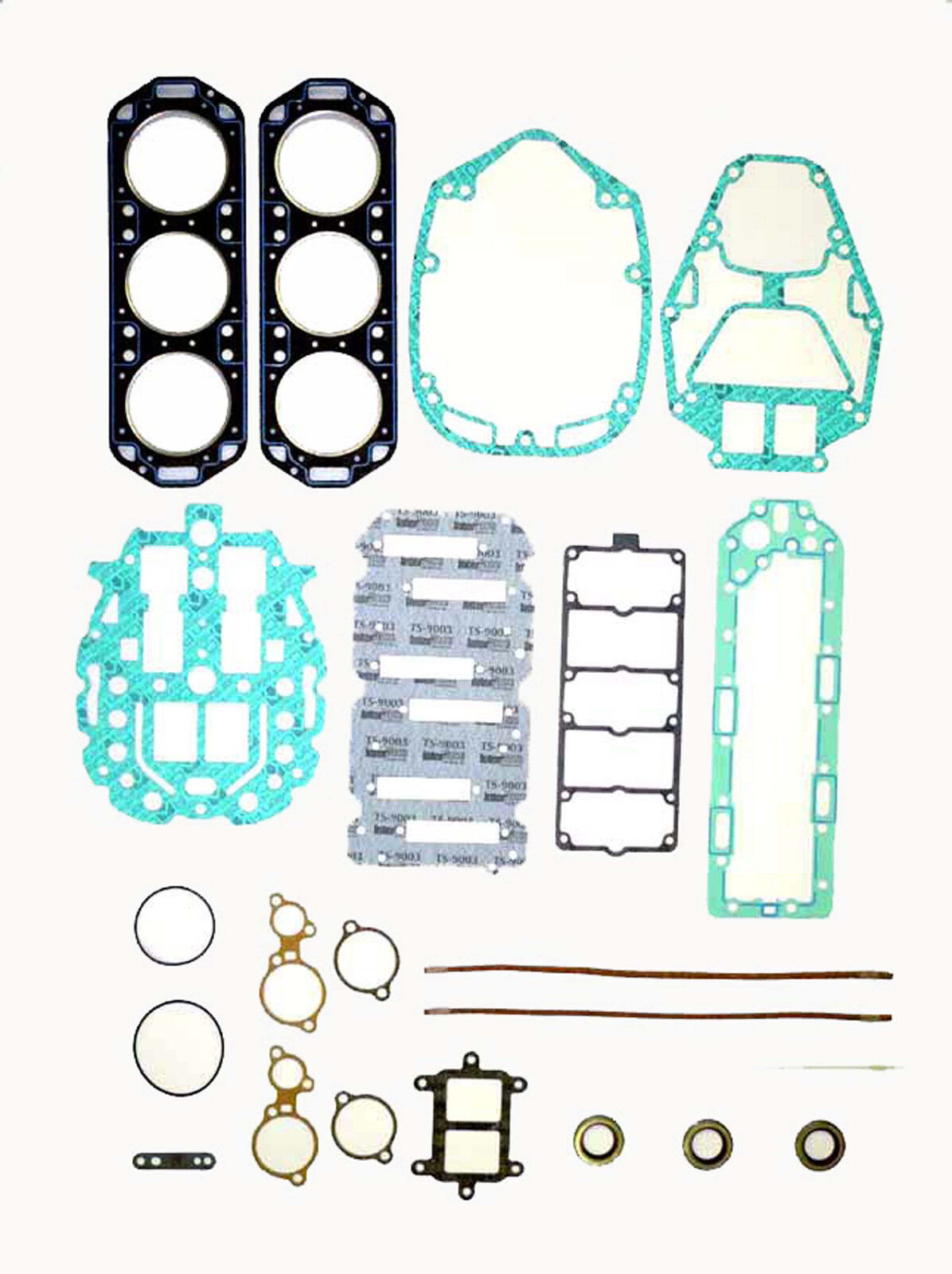 WSM Mercury 105-240 Hp 2.5L (Top Guided) Rebuild Kit .020 SIZE 100-20-12 3.520"