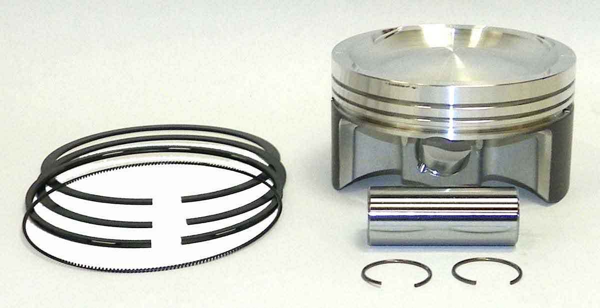 WSM Piston Kit Sea-Doo 1630 4-Tec 300 Hp 16-'24 Platinum .5mm OVER 010-865-05PK