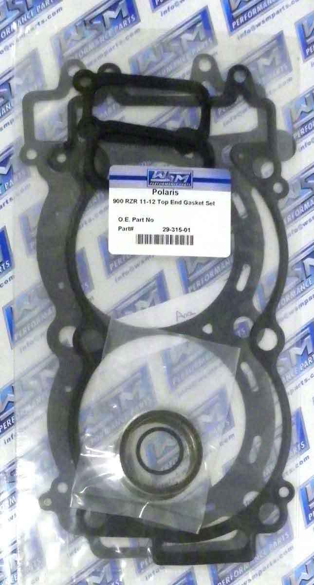 WSM Gasket Kit, Top End: Polaris 900 RZR '11-'12 - 29-315-01