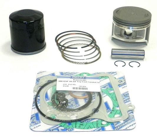 WSM Kawasaki 300 Prairie 99-02 Top End Rebuild Kit:  - 54-255-20
