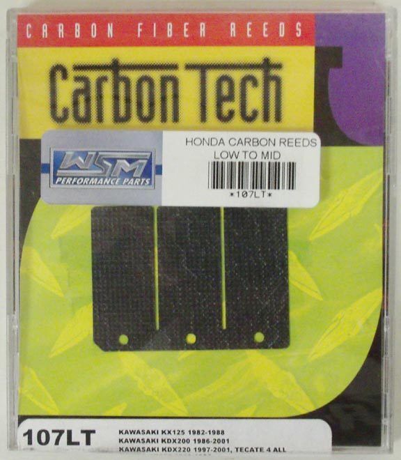 Boyesen Honda / Kawasaki 125 / 250-400 Carbon Reeds Low To Mid - 107LT