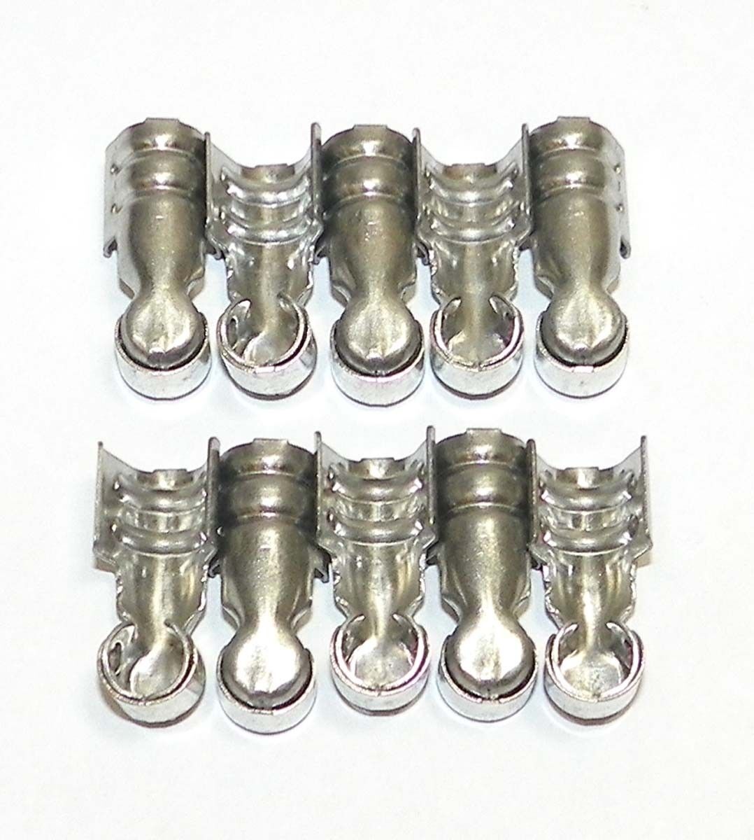 WSM Plug Wire Terminal, Stainless (10 Pack) - 370-110