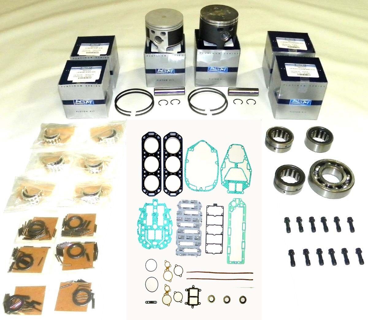 Mercury 105-240 Hp 2.5L (Top Guided) Rebuild Kit - .015 SIZE 3.515" 100-20-115