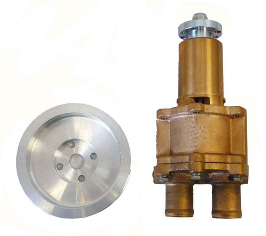 WSM Sea Water Pump With Pulley Mercruiser  - 750-805-01, 46-59112A2, 46-63450A2,