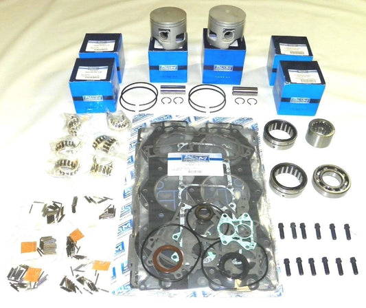 WSM Yamaha 150-225 HP Rebuild Kit w/ Horiz. Reeds 100-270-31 - .010 OVER 3.554"