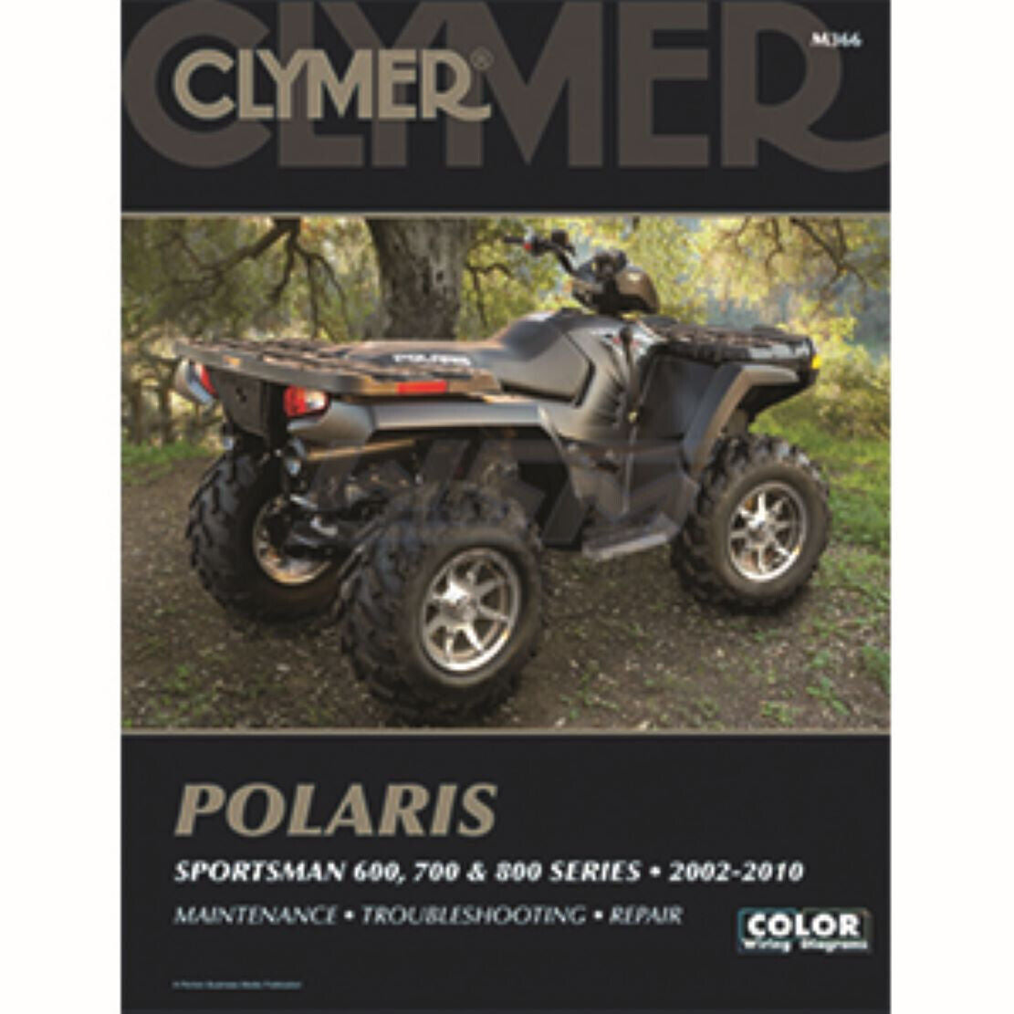 CLYMER - Service Manual Polaris 600 - 800 Sportsman 03-10 - M366