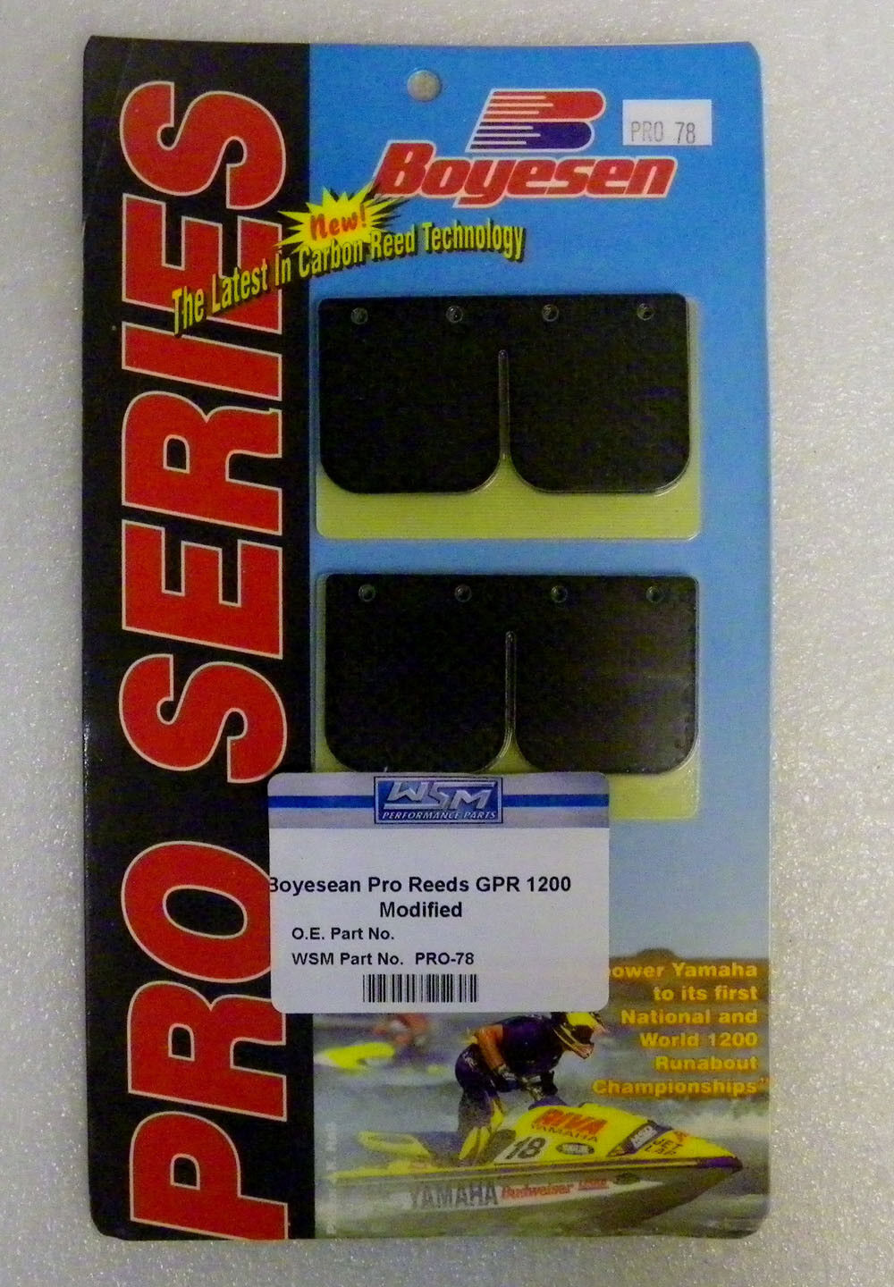 1200 Reeds Yamaha 1200 Modified Pro Reeds - PRO-78 – JKWatercraftParts