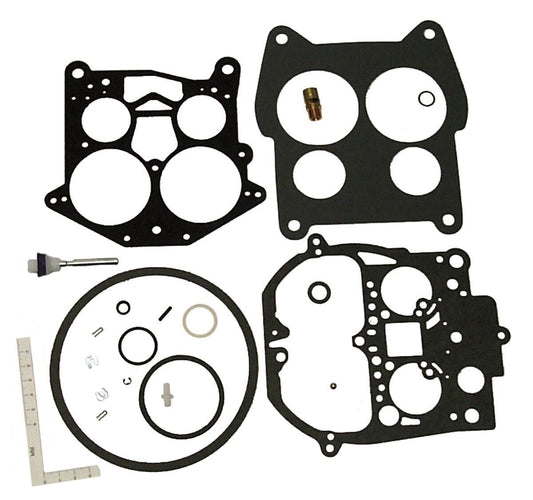 WSM Carburetor Kit: Mercruiser Alpha / Bravo Q-Jet - 600-241, 823426A1, FI960866