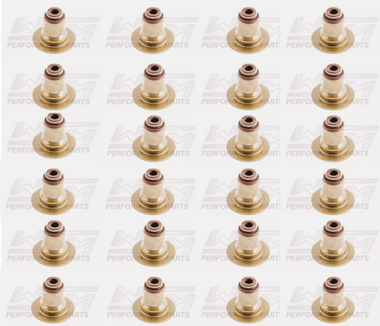 WSM Valve Stem Seal Yamaha 150-350 Hp 3.3/5.3L 4-Strk 02-11 (24 Pack) 120-100-24