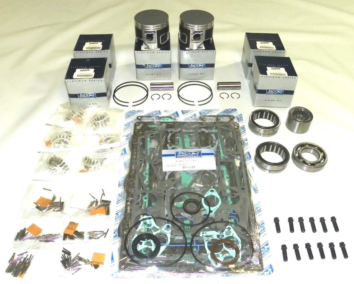 WSM Yamaha 200-250 Hp Platinum Rebuild Kit V6 EFI .010 SIZE 3.554" - 100-285-11P
