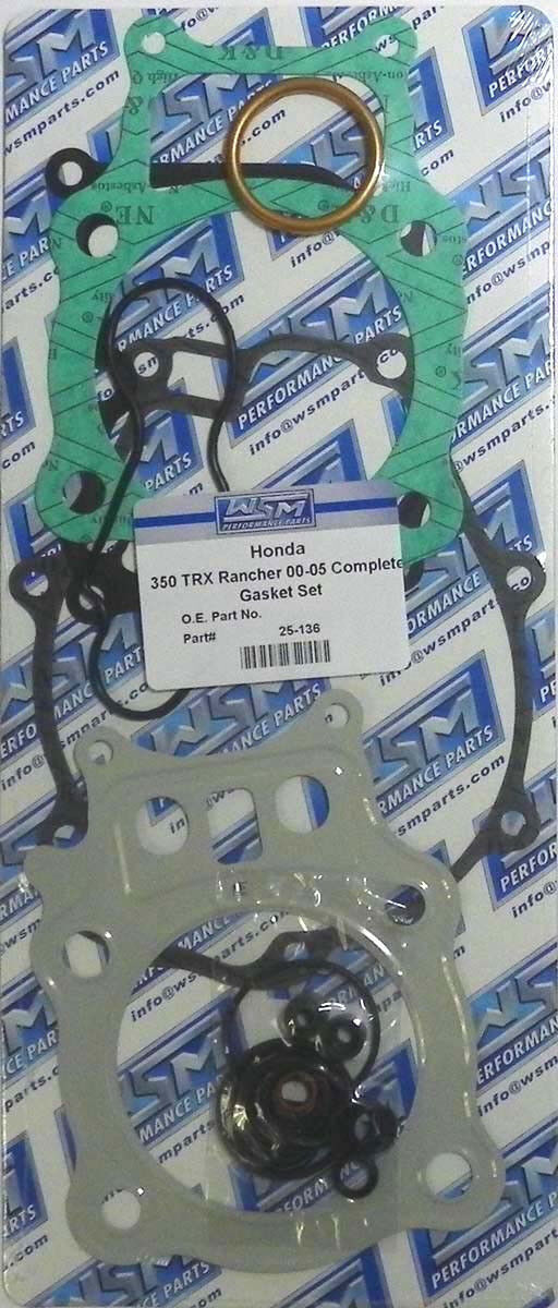WSM Honda 350 TRX 2000-2006 Complete Gasket Kit 25-136