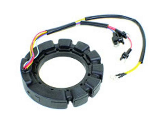 STATOR: MERCURY MARINER 40-85 HP 9 AMP 3 / 4 CYL 76-97, PH400-0005, 398-5454A2OO