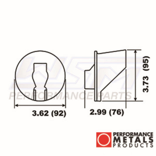 WSM Trim Anode Mercruiser Bravo I / II / III - PMC00047A, 806190Q 1