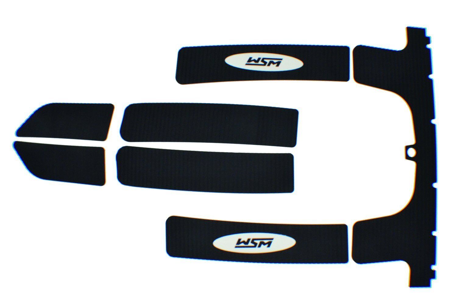 WSM TRACTION MAT: KAWASAKI 750 SS / XI '92-'99 - BLACK - 012-104BLK