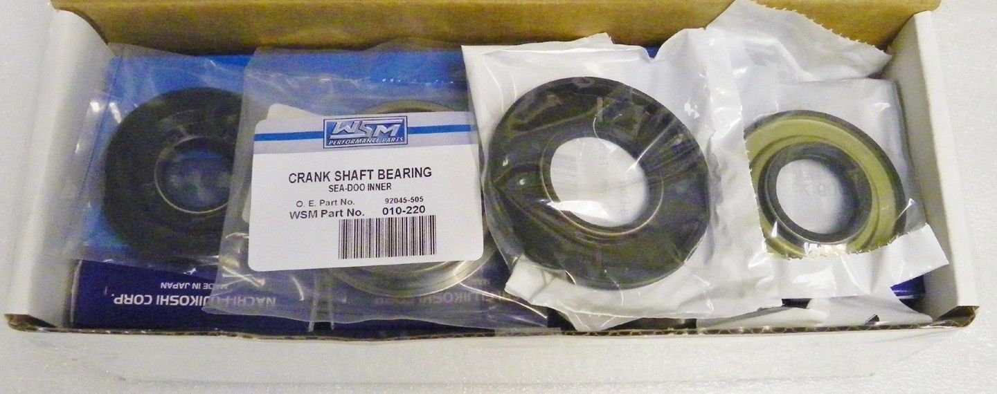 Seadoo 580 587 Crankshaft / Connecting Rod /Bearing Rebuild Kit '89-'94 010-315